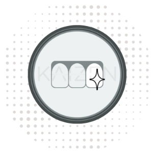 Icono de Color de dientes