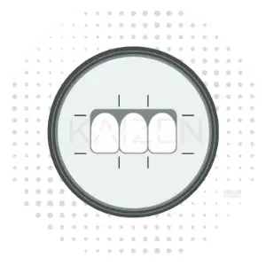 Icono de Alineación y puntos de contactos amplios